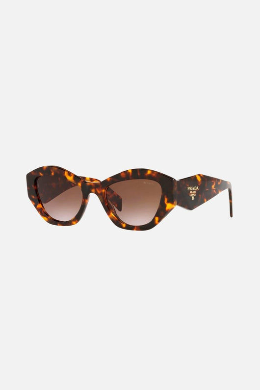 Prada oval sunglasses featuring iconic logo - Lux Studios
