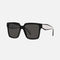 Prada over cat eye black and white sunglasses