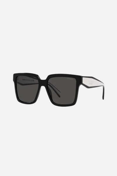 Prada over cat eye black and white sunglasses - Lux Studios