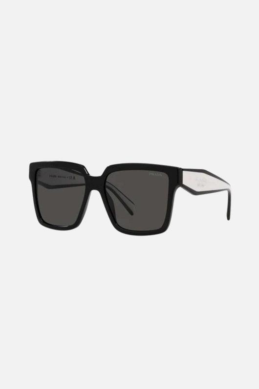 Prada over cat eye black and white sunglasses - Lux Studios