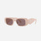 Prada PR17WS symbol nude oval sunglasses