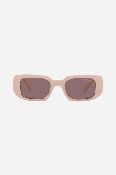 Prada PR17WS symbol nude oval sunglasses - Lux Studios