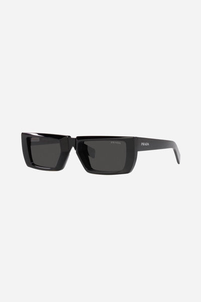 Prada runway squared black sunglasses - Lux Studios
