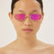 PRE ORDER Avail. 12th August -Gucci micro metal sunglasses with GG lenses