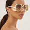 PRE ORDER Avail. August 23 - Gucci GG1326 ivory butterfly shape sunglasses