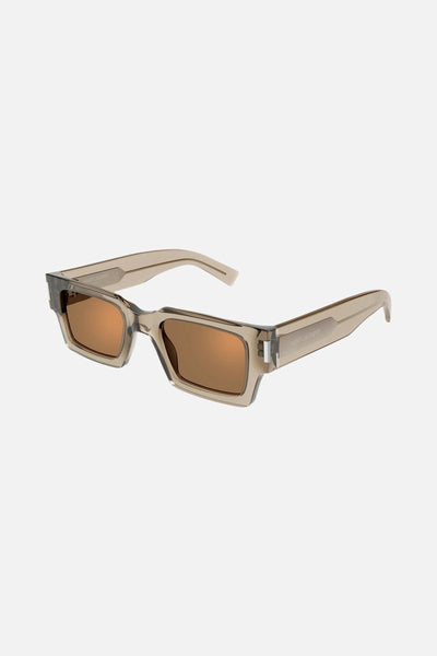 PRE ORDER Avail. July 23 - Saint Laurent bold crystal squared sunglasses - Lux Studios