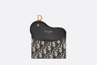 SADDLE COSMOS ZIPPED CARD HOLDER