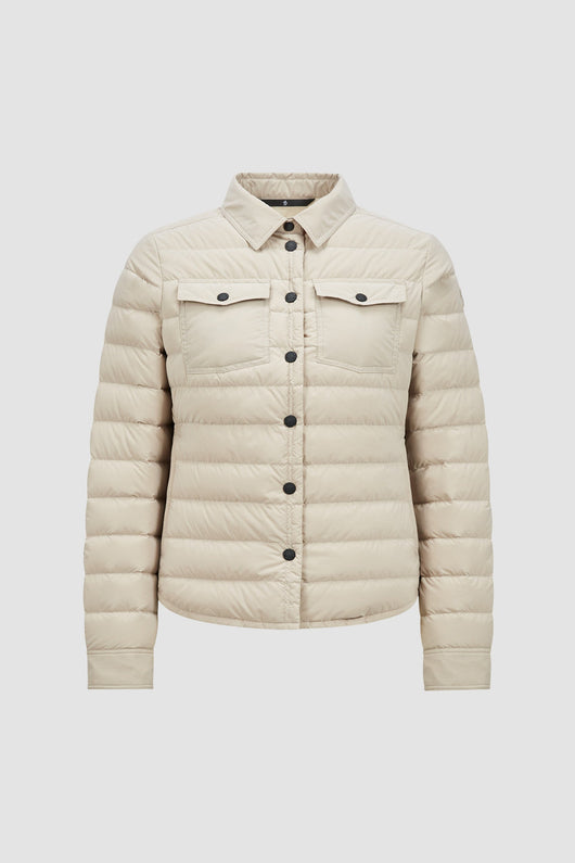 Rozes Packable Down Shirt Jacket