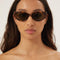 Saint Laurent almond havana sunglasses
