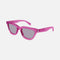Saint Laurent angular SULPICE pink cat-eye sunglasses