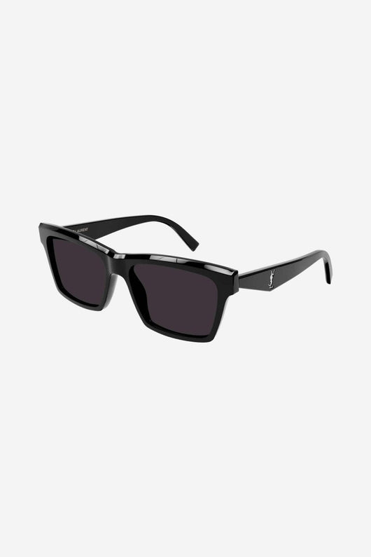 Saint Laurent black rectangular shape sunglasses - Lux Studios
