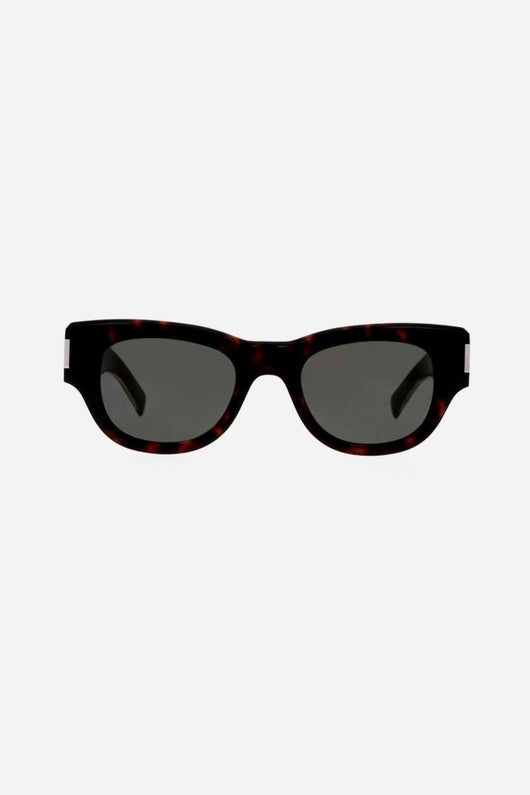 Saint Laurent bold almond havana sunglasses - Lux Studios