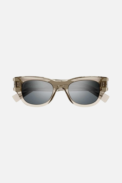 Saint Laurent bold oval crystal sunglasses - Lux Studios
