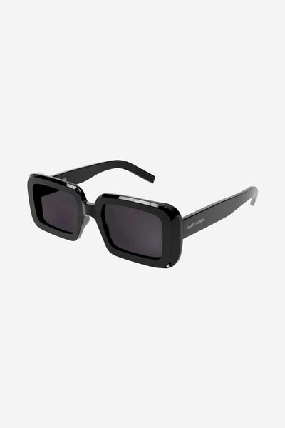 Saint Laurent bold rectangular sunglasses - Lux Studios