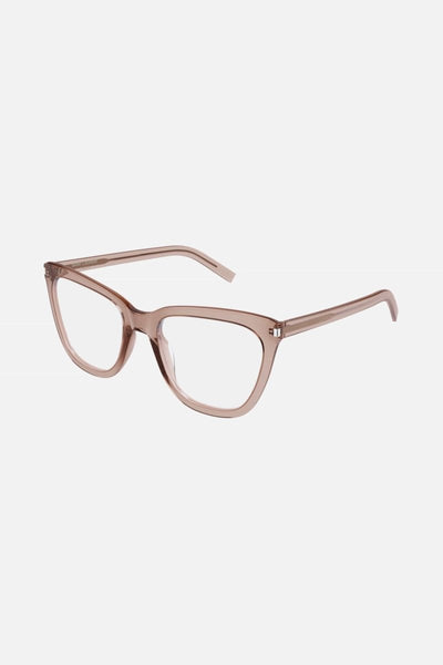 Saint Laurent cat eye angular crystal frame - Lux Studios