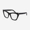 Saint Laurent cat eye kate angular black frame