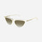 Saint Laurent cat eye transparent slim sunglasses