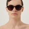 Saint Laurent circular black sunglasses