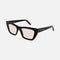 Saint Laurent iconic MICA cat-eye sunglasses with nude lenses