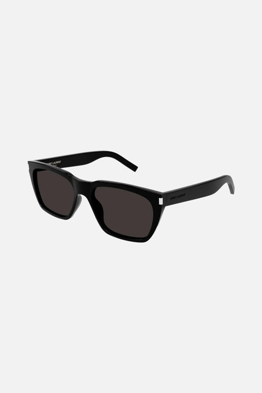 Saint Laurent oversized rectangular black sunglasses - Lux Studios