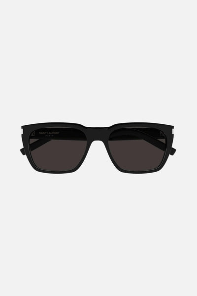 Saint Laurent oversized rectangular black sunglasses - Lux Studios