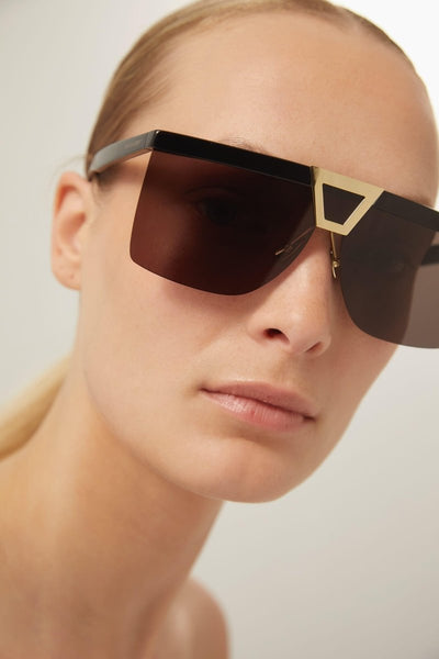 Saint Laurent Palace mask sunglasses - Lux Studios