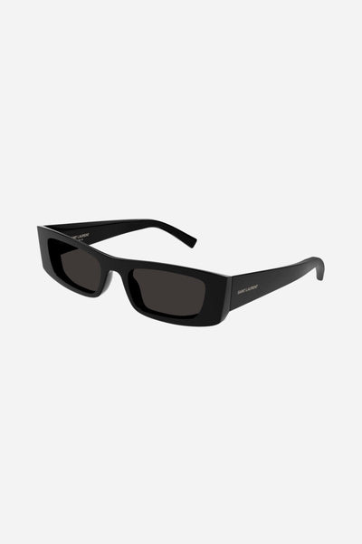 Saint Laurent rectangular black sunglasses - Lux Studios