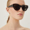 Saint Laurent super-bold cat-eye sunglasses
