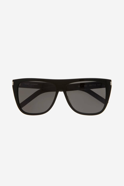 Saint Laurent UNISEX iconic SL1 black sunglasses - Lux Studios