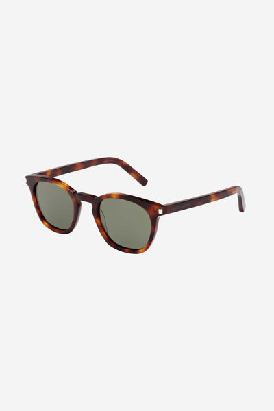 Saint Laurent UNISEX iconic SL28 havana sunglasses - Lux Studios