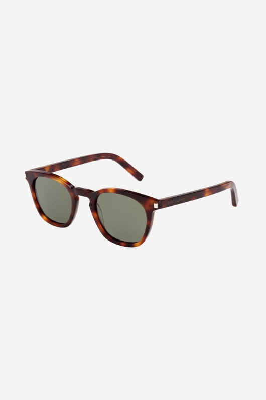 Saint Laurent UNISEX iconic SL28 havana sunglasses - Lux Studios