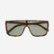 Saint Laurent UNISEX MASK ACE havana sunglasses