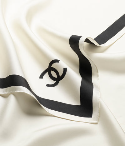 CHANEL SQUARE SCARF
