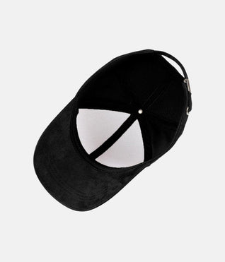 SUEDE CAP | BLACK
