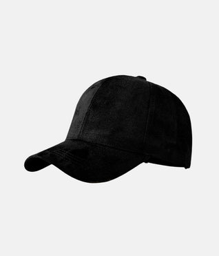 SUEDE CAP | BLACK