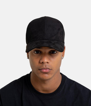 SUEDE CAP | BLACK