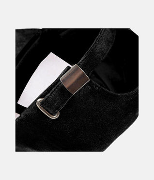 SUEDE CAP | BLACK