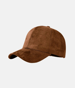 SUEDE CAP | BROWN