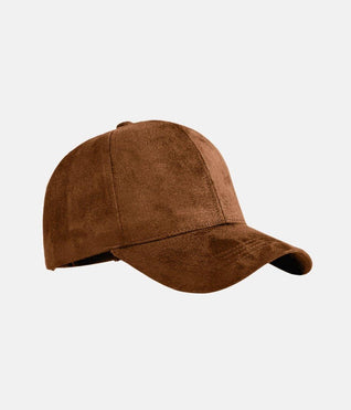 SUEDE CAP | BROWN