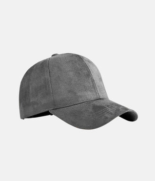 SUEDE CAP | GRAY