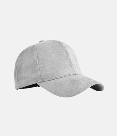 SUEDE CAP | LIGHT GRAY - Lux Studios