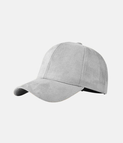 SUEDE CAP | LIGHT GRAY - Lux Studios
