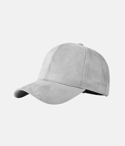 SUEDE CAP | LIGHT GRAY - Lux Studios
