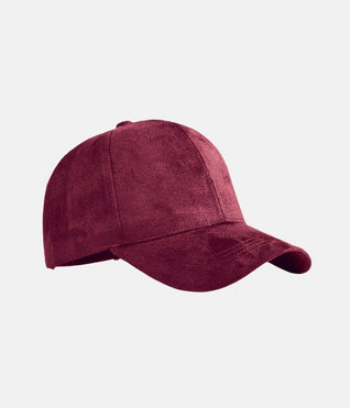 SUEDE CAP | RED