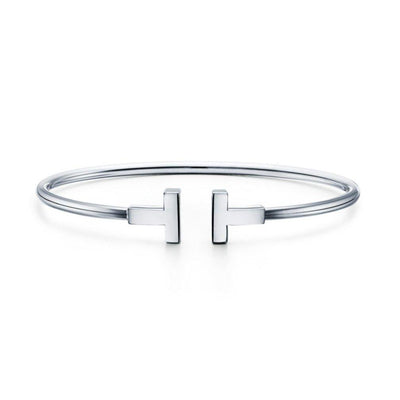 T Bangle | Silver - Lux Studios