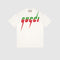 T-shirt with Gucci Blade print