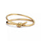 KNOT DOUBLE ROWS BRACELET