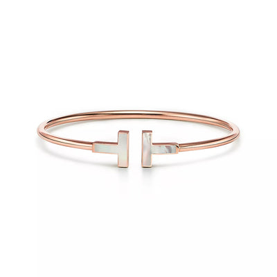 T BRACELET 1.8MM TURQUOISE ROSE GOLD
