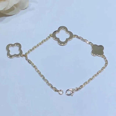 PURE CLOVER  BRACELET 3 MOTIFS