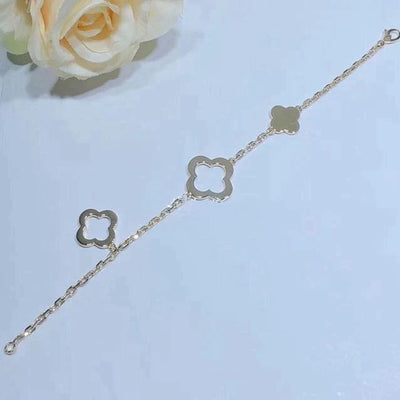 PURE CLOVER  BRACELET 3 MOTIFS